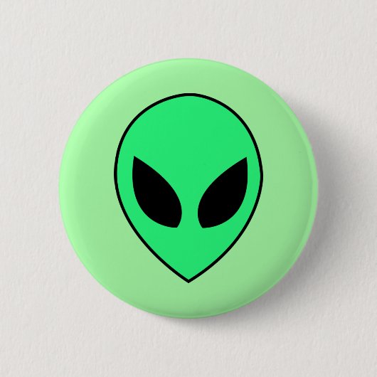 Badge Rond 5 Cm Alien (Devant)