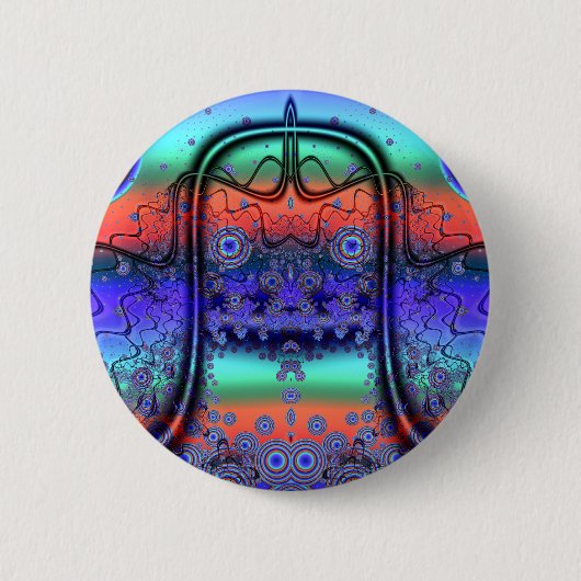 Badge Rond 5 Cm alien de 88 u (Devant)