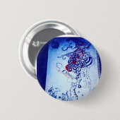 Badge Rond 5 Cm alien pour real (Devant & derrière)