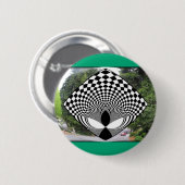 BADGE ROND 5 CM ALIEN VOUS REGARDEZ ! (Devant & derrière)