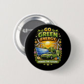 Badge Rond 5 Cm Alimenter le futur (Devant & derrière)