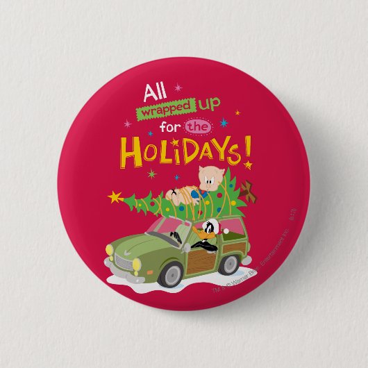 Badge Rond 5 Cm All Wrapped Up (Devant)