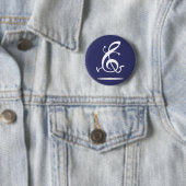 Badge Rond 5 Cm Allegro Clef (En situation)