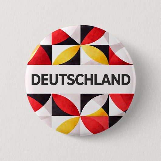 Badge Rond 5 Cm Allemagne (Devant)