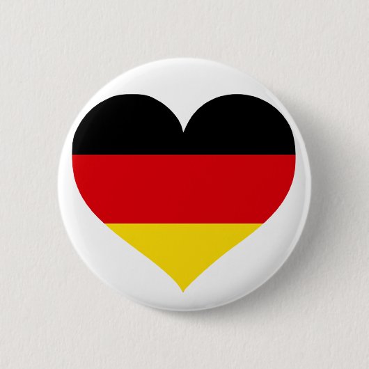 Badge Rond 5 Cm Allemagne Amour (Devant)