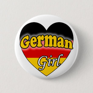 Badge Rond 5 Cm Allemande fille