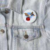 Badge Rond 5 Cm Aller à l'oie (En situation)