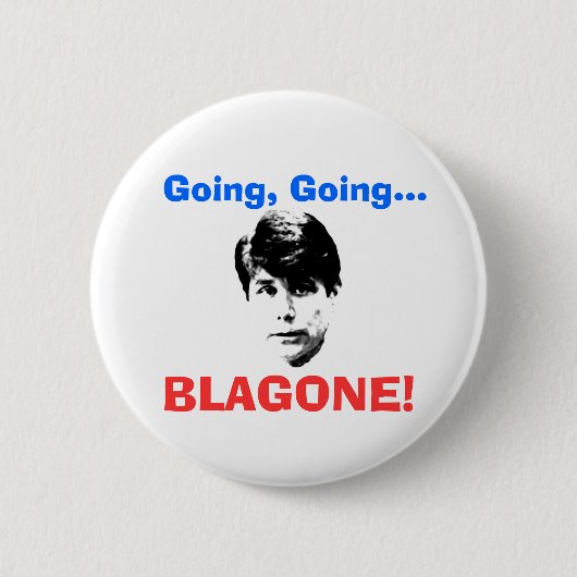 Badge Rond 5 Cm Aller, allant, BLAGONE ! (Devant)