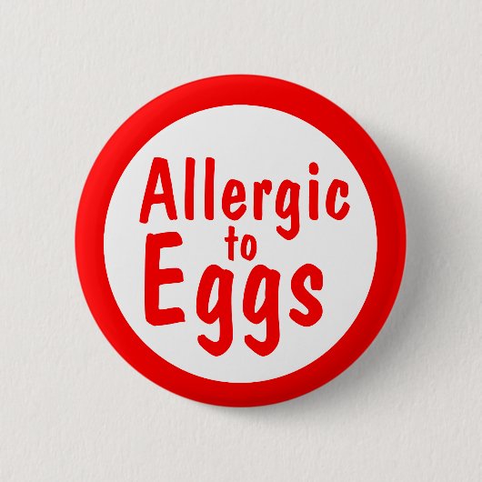 Badge Rond 5 Cm Allergique au lait (Devant)