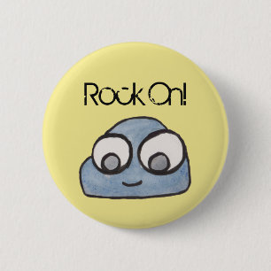 Badge Rond 5 Cm Allez ! Illustration Baby Rock