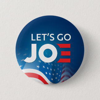 Badge Rond 5 Cm Allez Joe ! Président Biden 2020 - Anti-Trump