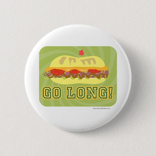Badge Rond 5 Cm Allez longtemps (Devant)