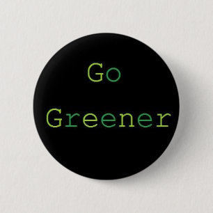 Badge Rond 5 Cm Allez plus vert