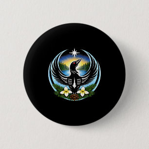 Badge Rond 5 Cm Alliance Mn rebel loon Alliance Mn rebel loon