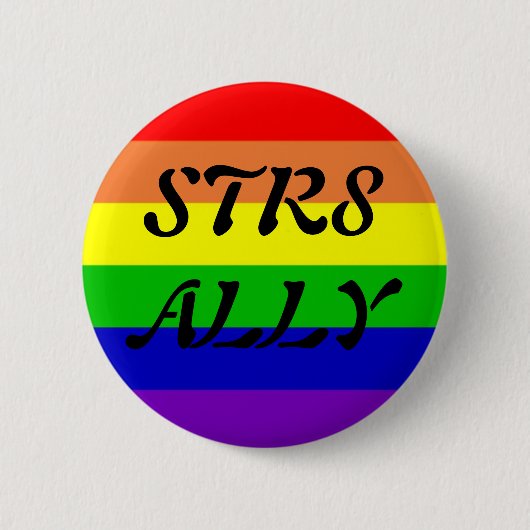 BADGE ROND 5 CM ALLIÉ STR8 (Devant)