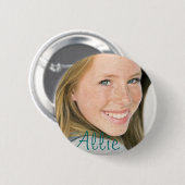 Badge Rond 5 Cm Allie Trimm (Devant & derrière)