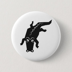Badge Rond 5 Cm Alligator