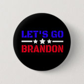 Badge Rond 5 Cm Allons Brandon (Devant)