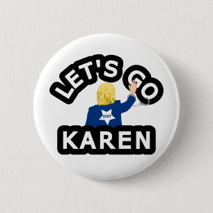 BADGE ROND 5 CM ALLONS KAREN