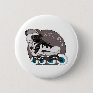 Badge Rond 5 Cm Allons-y