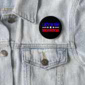 Badge Rond 5 Cm Allons-y Brandon (En situation)