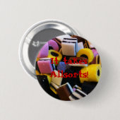 BADGE ROND 5 CM ALLSORTS (Devant & derrière)