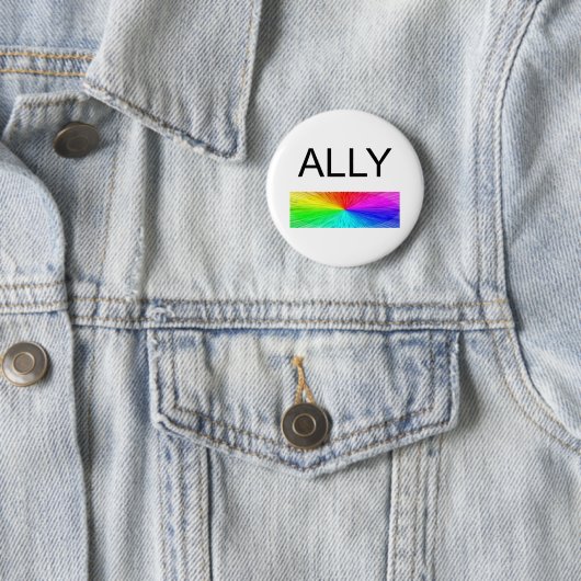 Badge Rond 5 Cm Ally (En situation)