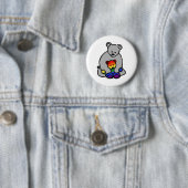 Badge Rond 5 Cm Ally LGBTQ+ (En situation)