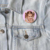 Badge Rond 5 Cm Allysa a besoin d'anges (En situation)