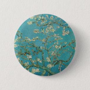 Badge Rond 5 Cm Almond Blossom