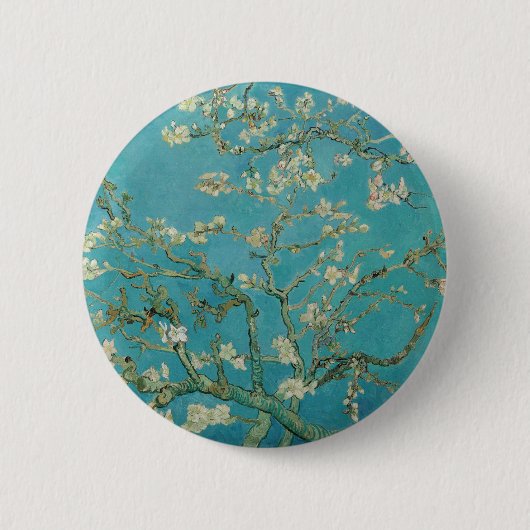 Badge Rond 5 Cm Almond Blossom (Devant)