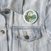 Badge Rond 5 Cm Aloha bouton (En situation)