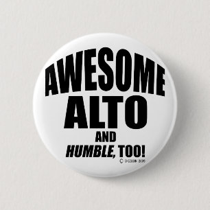 Badge Rond 5 Cm Alto impressionnant