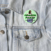 Badge Rond 5 Cm Alvin Greene : Partons fous ! (En situation)