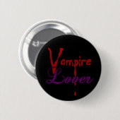 Badge Rond 5 Cm Amant de vampire (Devant & derrière)