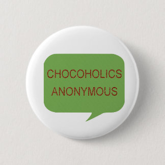 BADGE ROND 5 CM AMANTS DE CHOCOLAT !