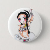 Badge Rond 5 Cm Amaranthe Chesire (Devant)