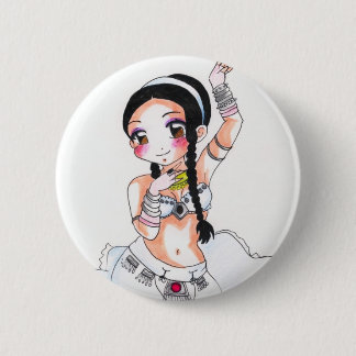 Badge Rond 5 Cm Amaranthe Chesire