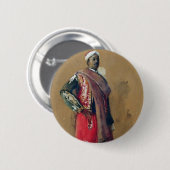 Badge Rond 5 Cm Amarrez (Devant & derrière)