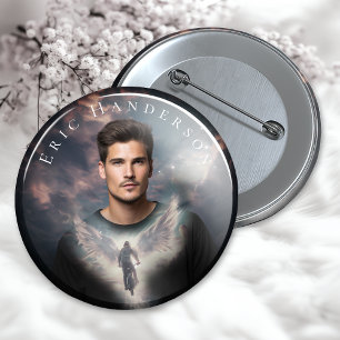 Badge Rond 5 Cm Amateurs de vélo Rider Personnalisable 2 pouces bo