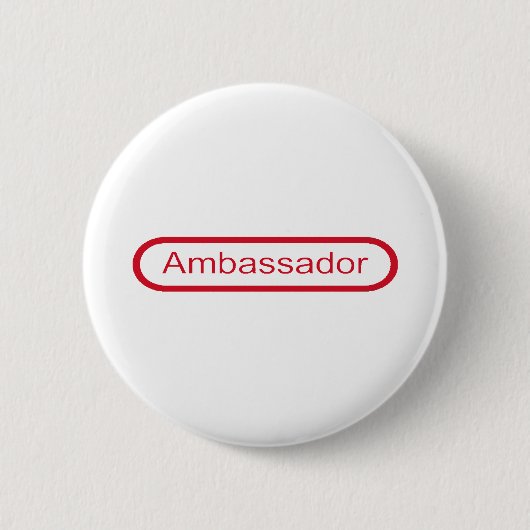 Badge Rond 5 Cm Ambassadeur (Devant)