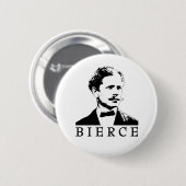 Badge Rond 5 Cm Ambrose Bierce (Devant & derrière)