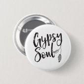 Badge Rond 5 Cm Âme gitane (Devant & derrière)