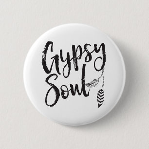Badge Rond 5 Cm Âme gitane