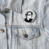 Badge Rond 5 Cm Amell button (En situation)