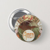 Badge Rond 5 Cm Amen (Devant & derrière)