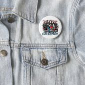Badge Rond 5 Cm Américain de tour (En situation)