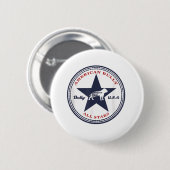 Badge Rond 5 Cm American Bully All Stars Bully U.S.A. 23 (Devant & derrière)