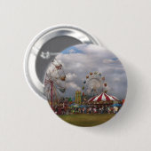 Badge Rond 5 Cm Americana - carnaval de déplacement (Devant & derrière)