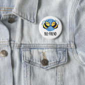 Badge Rond 5 Cm Ami d'abeilles Funny Insect Bee Pun (En situation)